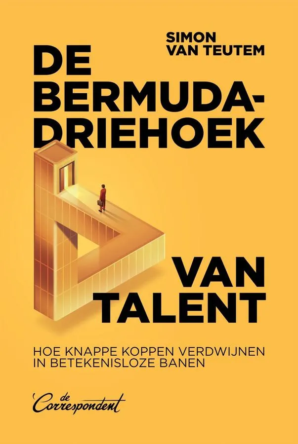 De omslag van De bermudadriehoek van talent, van Simon van Teutem